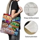 thumbnail image 3 of Super Why Bolso de tela con estampado de lienzo para mujer, bolsa de compras reutilizable y estética, con cremallera interior, regalo para mujer,38*45cm., 3 of 6