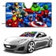 thumbnail image 1 of Los Súper Héroes de Marvel Parasol para Parabrisas Delantero Protector Plegable, Visera Solar para Auto Bloquea Rayos UV Mantiene tu Vehículo Fresco140cm*76cm, 1 of 6