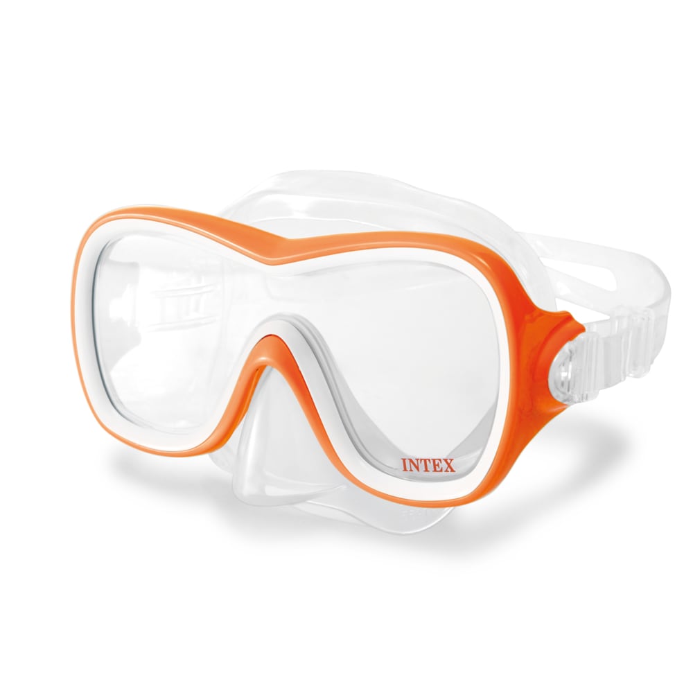 Máscara De Buceo Youth Intex Wave Rider 8 Años+ Naranja