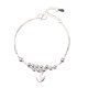 thumbnail image 3 of Pulsera Para Mujer, Regalo Para El Día De La Madre, Joyería De Muñeca Para Vacaciones, Compromiso, Amante, Corazón único, 3 of 3