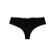 thumbnail image 3 of Bikini Tanga Reversible Tiro Alto Estampado Flores Negro S, 3 of 3