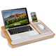 thumbnail image 1 of Lap Desk LapGear Home Office Pro, madera de roble veteado para 15.6 pulgadas, 1 of 6
