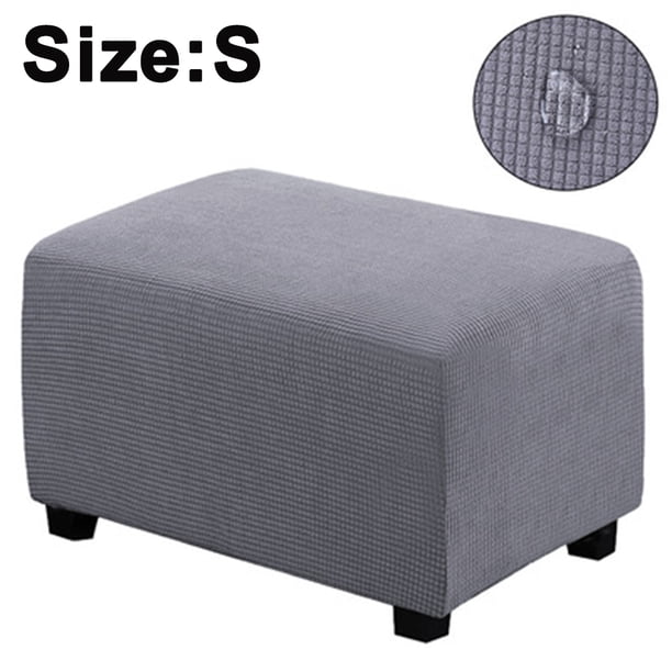 Funda Elástica Fácil De Llevar Para Otomana, Plegable, Con Almacenamiento, Protector De Muebles, Funda Rectangular Suave Con Base Elástica.