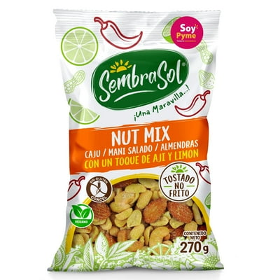 Frutos Secos Mix Nut Limón 270 G Sembrasol