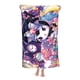 thumbnail image 3 of Kuromi Toalla de playa de secado rápido con diseño temático, regalo para mujeres y niñas, ideal para cumpleaños, fans, amantes de la música, uso en la playa o al aire libre, 78 × 180 cm, 3 of 6