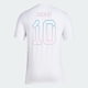 thumbnail image 3 of Camiseta adidas Messi de manga corta blanca talla grande, 3 of 4