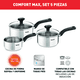 thumbnail image 2 of Set de Ollas Acero Inoxidable 5 Piezas Comfort Max Tefal, 2 of 6