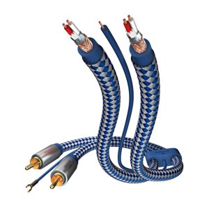 Cable Rca Phono Premium Inakustik 0,75 Mt