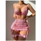 thumbnail image 1 of Conjunto lencería Mujer 5 piezas encaje, 1 of 6