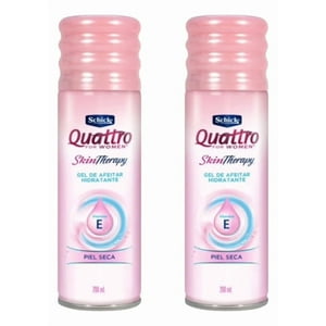 Axe - Gel De Afeitar Hidratante Piel Seca 200Ml Quattro Women X2