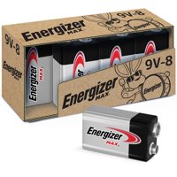 Batería Alcalina Energizer Max De 9 V, Paquete De 8