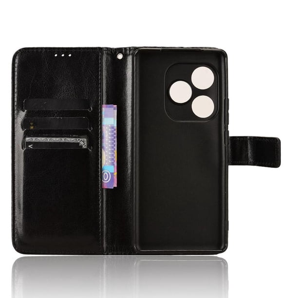 Funda tipo libro para Realme GT Neo 6 SE 5G, cartera todo‑en‑uno, funda multifuncional con tarjetero y correa de muñeca desmontable
