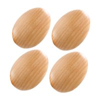 Bothyi - 4 Ganchos De Pared Para Garaje, Hogar, Cuerdas De Utilidad, Albornoces, Sombreros, Dormitorio, Ganchos De Madera Para Abrigos.