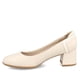 thumbnail image 2 of Zapato Taco Mujer Comfit Floral Blanco, 2 of 7