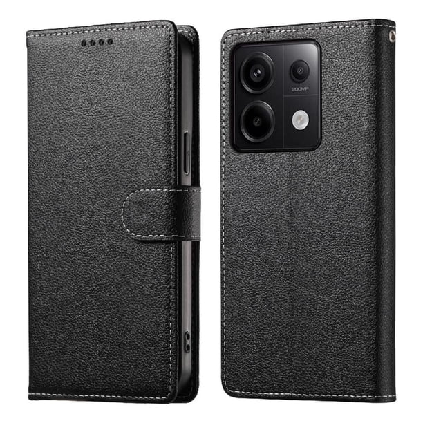 Funda para FOXDOCK Xiaomi Poco X6 5G– Cuero Premium, 3 ranuras para tarjetas, Protección contra impactos