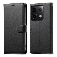 Funda Para Foxdock Xiaomi Poco X6 5G– Cuero Premium, 3 Ranuras Para Tarjetas, Protección Contra Impactos