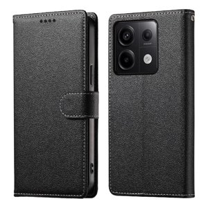Funda Para Foxdock Xiaomi Poco X6 5G– Cuero Premium, 3 Ranuras Para Tarjetas, Protección Contra Impactos