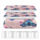 thumbnail image 3 of Merry Christmas Stitch 3 Piece Sets Full/Queen Size - Reversible Microfiber Quilts with Shams Soft Lightweight Bedspread Coverlet Comforter for All Season Bed Sheets, 3 of 4