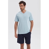 Fashionspark - Polera Hombre Básica Celeste