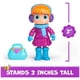 thumbnail image 3 of Paquete Toy Vida the Vet Chilly Check Up con figuras de Vida y palomitas, 3 of 8
