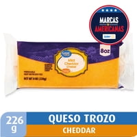 Queso Cheddar Trozo Coctel 226 G Great Value