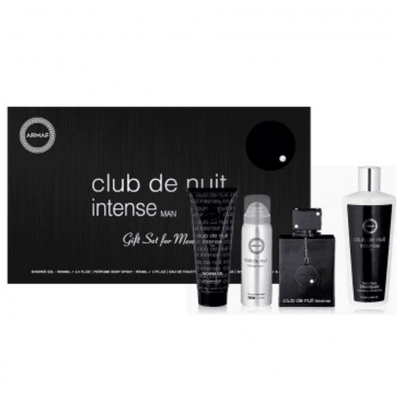 Armaf - Club De Nuit Intense Hombre Estuche Edt 105Ml+Gel 100Ml+Desodorante 50Ml+Shampoo 250Ml