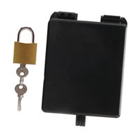 Magideal - Bloqueo De Grifo De Manguera Para Grifos Exteriores Con Fácil Instalación. Dispositivo De Seguridad Para Grifos De Agua En Jardines Y Parques. 10X8Cm