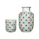 thumbnail image 4 of Jarra de vidrio para mesita de noche, jarra de agua para mesita de noche y juego de vidrio de regalo, vaso para beber, vasos de vidrio para dormir en Diseño de diamante, 4 of 5