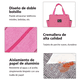 thumbnail image 5 of Lonchera Térmica Impermeable Porta Alimentos Oficina Picnic Fucsia, 5 of 9