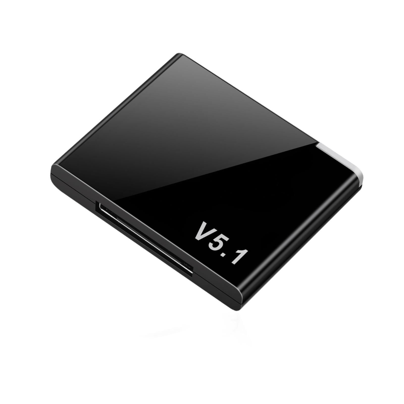 Magideal - Receptor De Audio Bt, Adaptador De Receptor De Audio Y Música, Receptor De Audio Bt Profesional De 30 Pines Para Altavoz Portátil Con Base De 30 Pines