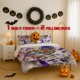 thumbnail image 1 of 3pcss Crow Team Passionate Battle Printed 3pcs Bedding Set Soft Duvet Cover with 2 Pillowcases Zipper Closure, 1 of 5