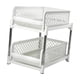 thumbnail image 4 of Organizador De Armario Extraíble Con Estante De Almacenamiento Multifuncional De 2 Capas Para Cocina, Color Blanco, 4 of 5