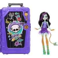 Set De Muñeca Jinafire Long Y Accesorios Monster High Skulltimate Secrets, Destino: Oasis Espeluznante Con Maleta Y Más De 19 Sorpresas Como Ropa