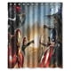 thumbnail image 1 of Cortina de ducha de Capitán América: Civil War, juego de cortinas de baño con ganchos, tamaño 60 x 72 pulgadas, 1 of 3