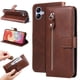 thumbnail image 5 of Funda con Cremallera para Samsung Galaxy A04E 4G, Carcasa Cartera de Cuero PU con Soporte y Tarjetero, 5 of 6