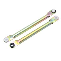 Magideal - 2Pcs Lineta Del Motor Del Limpiaparabrisas Conjunto De La Varilla De Empuje Accesorios Para El Automóvil Parte Parte Parte Partir Rendimiento Regrese