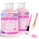 thumbnail image 1 of Kit sellador de pintura con forma de diamante Sevgili, 240 ml, con pinceles para adultos, 1 of 6