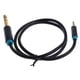 thumbnail image 1 of Adaptador De 3,5 Mm A 6,5/6,35 Mm Cable Auxiliar Macho A Macho Fr Amplificador Mezclador 0,5 M, 1 of 3