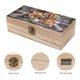 thumbnail image 3 of The Loud House Caja Organizadora de Madera Rústica - Caja Decorativa Multifuncional para Escritorio, Hogar, Oficina, Joyas y Manualidades, 3 of 6