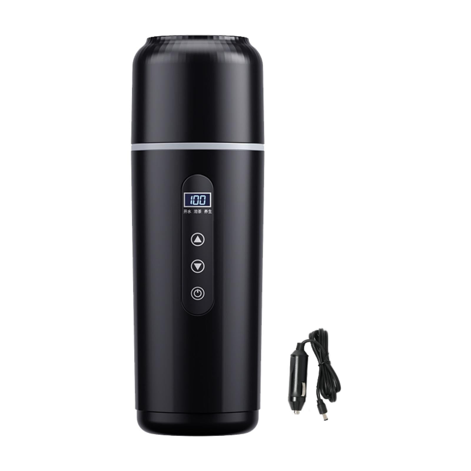 Magideal - Calentador De Taza De Viaje Para Coche, Hervidor Eléctrico De Viaje, Calentador De Taza Para Coche, Mini Calentador De 12 V/24 V Estilo A