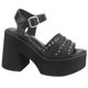 thumbnail image 1 of Sandalia Chalada Mujer Wake-1 Negro Casual, 1 of 5