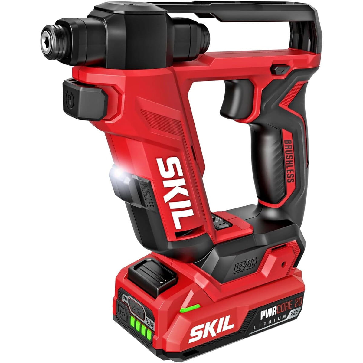 Taladro Atornillador Skil 20v Brushless Flip Kit 2.0ah