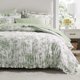 thumbnail image 1 of Juego de cama Madison Park Queen 7 piezas Floral Verde, 1 of 9