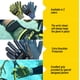thumbnail image 4 of Guantes Cressi HEX Grip azules talla M para pesca submarina de langosta, 4 of 5