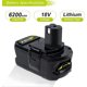 thumbnail image 3 of Batería DTK 18V 6.2Ah Ryobi P102/P103/P105 - Pack de 2, 3 of 5