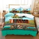 thumbnail image 1 of New Anime Total Drama Bedding Set Single Twin Full Size Bed Set Adult Kid Bedroom Cartoons Duvet cover Sets Bed Sheets, 1 of 5
