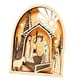 thumbnail image 3 of Belén Artesanal De Madera, Figura Del Nacimiento De Jesús Para Oficina, 3 of 5