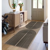 Alfombra Rugalia Easy Yute Rainbow Runner 60 X 180 Cm Lavable