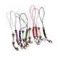 thumbnail image 1 of Cuerda colorida del cordón del lariat de la correa del teléfono 10pcs con los casquillos blancos del corchete k de la langosta, 1 of 3