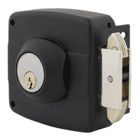 Genérico - Cerradura Sobreponer Odis 393 - Linea 300 Negro